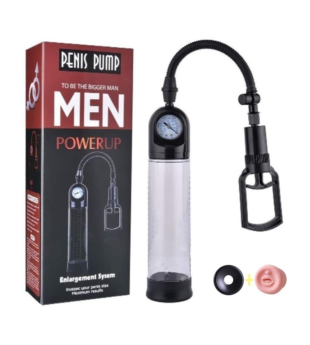 Pumps & Enlargers Man Pennis Vacuum Pump Strong and Full Feeling for Man Relaxation Delay Trainer- Good Pump for Male Friend ...