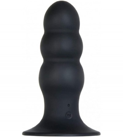 Anal Sex Toys Kong Super Power Anal Butt Plug with Remote Control Black - CK1946ZHLZD $29.17