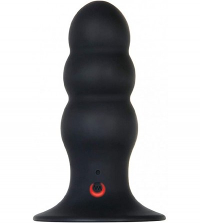 Anal Sex Toys Kong Super Power Anal Butt Plug with Remote Control Black - CK1946ZHLZD $95.12