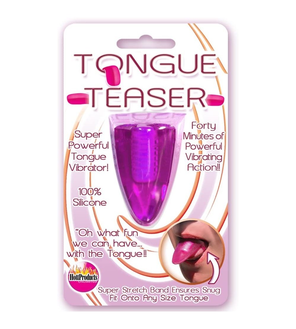 Vibrators Tongue Teaser- Purple - Cerise (Deep Pink) - C4113ASRS0P $21.64