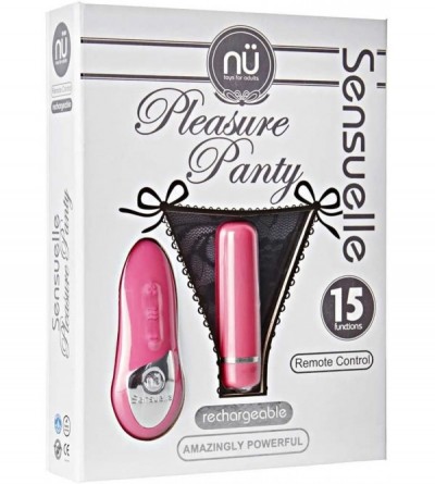 Vibrators Pleasure Panty Remote Control- Pink - Pink - CQ12N3DSASP $77.16