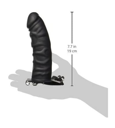 Dildos Extreme 7" Silicone Hollow Strap-on - C811D1V9HDN $26.78