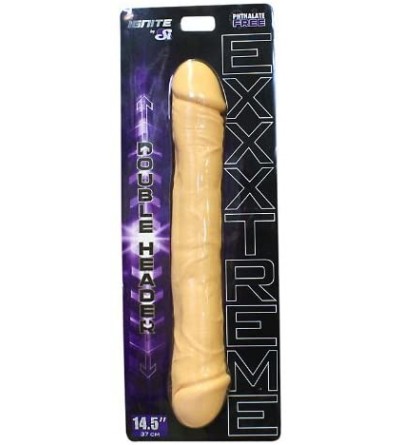 Dildos Extreme Double Dong Flesh Dildo- 14.5 Inch- 27.52 Ounce - C711IYCAVW9 $30.91