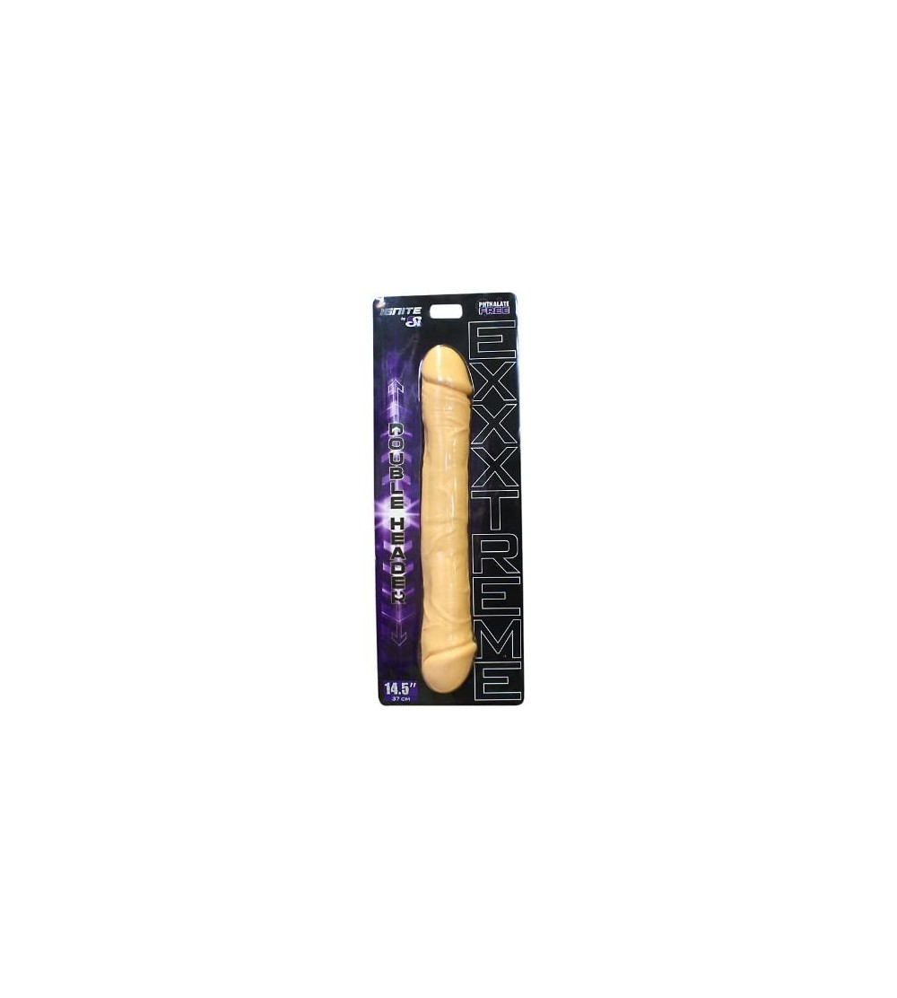 Dildos Extreme Double Dong Flesh Dildo- 14.5 Inch- 27.52 Ounce - C711IYCAVW9 $30.91