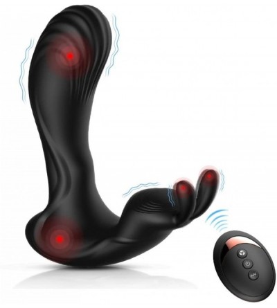 Anal Sex Toys Prostate Massager Rabbit Vibrator - Unisex Vaginal G-Spot Clitoris Anal Stimulation Sex Toys with 10 Powerful V...