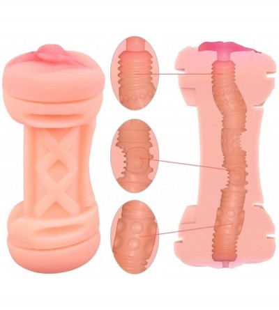 Male Masturbators Male Masturbators Cup- Pocket Pussy with Detachable Magnetic Case- Double-end Realistic Butterflies Vagina ...