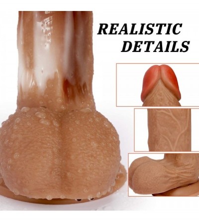 Dildos 9.84 inch Huge Realistic Dildo with Large Glans- Thick Dildo Sex Toy with Strong Suction Cup for Hands-Free- Lifelike ...