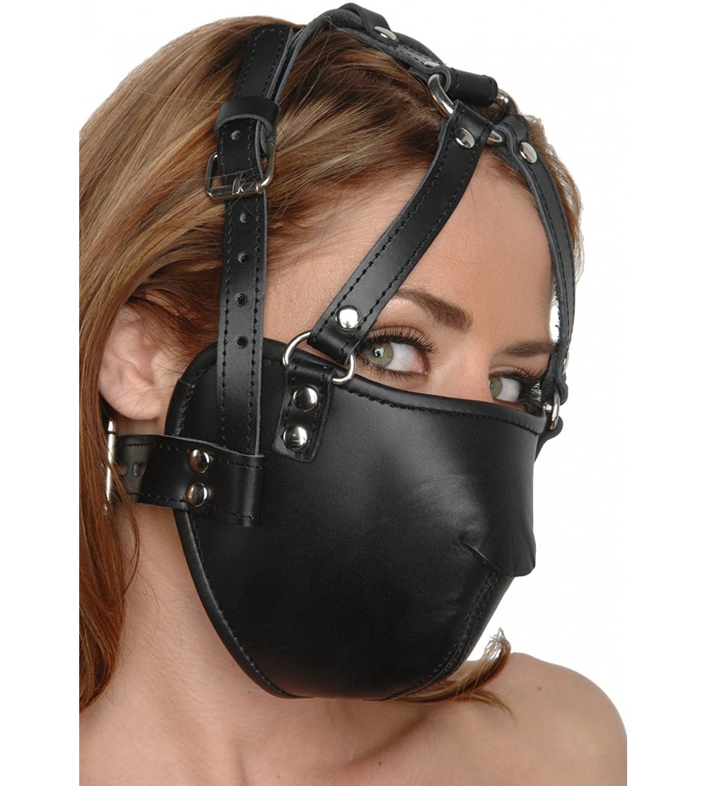 Gags & Muzzles Leather Face Harness - CC117PKOVK5 $47.76