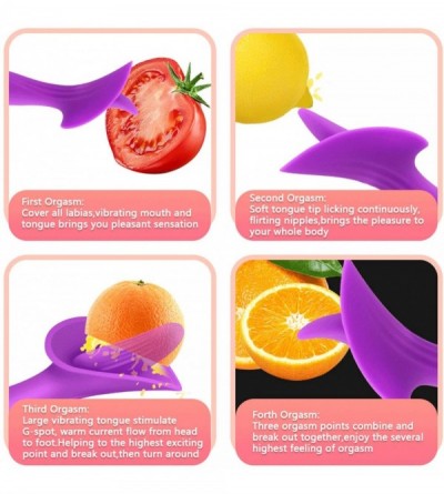 Vibrators Big Tongue Vi-brator Clitoris Stimulator Vagina Tightening Clit Nipple Massage Erotic Sex Toys for Woman Female Mas...