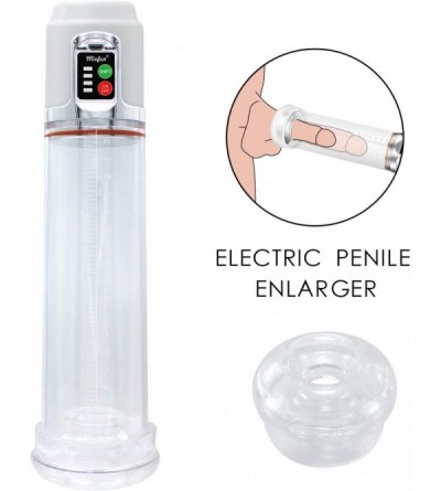 Pumps & Enlargers Electric Penis Pump Vacuum Pump Male Enhancement Penis Growth Pump USB Rechargeable Presure Adjustment 4 St...