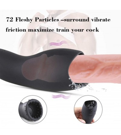 Male Masturbators Male Masturbator Cup with 10 Vibration Modes Penis Massager Glans Vibrator Masturbation Sex Toys for Men Pr...