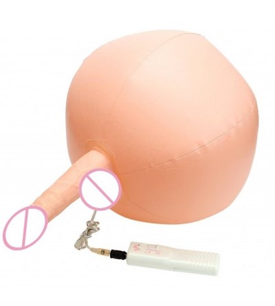 Dildos Artificial Dildo Inflatable Ball Sitting On Vibrator Sex Toys for Women Adult Products Female Masturbation Fake Penis ...