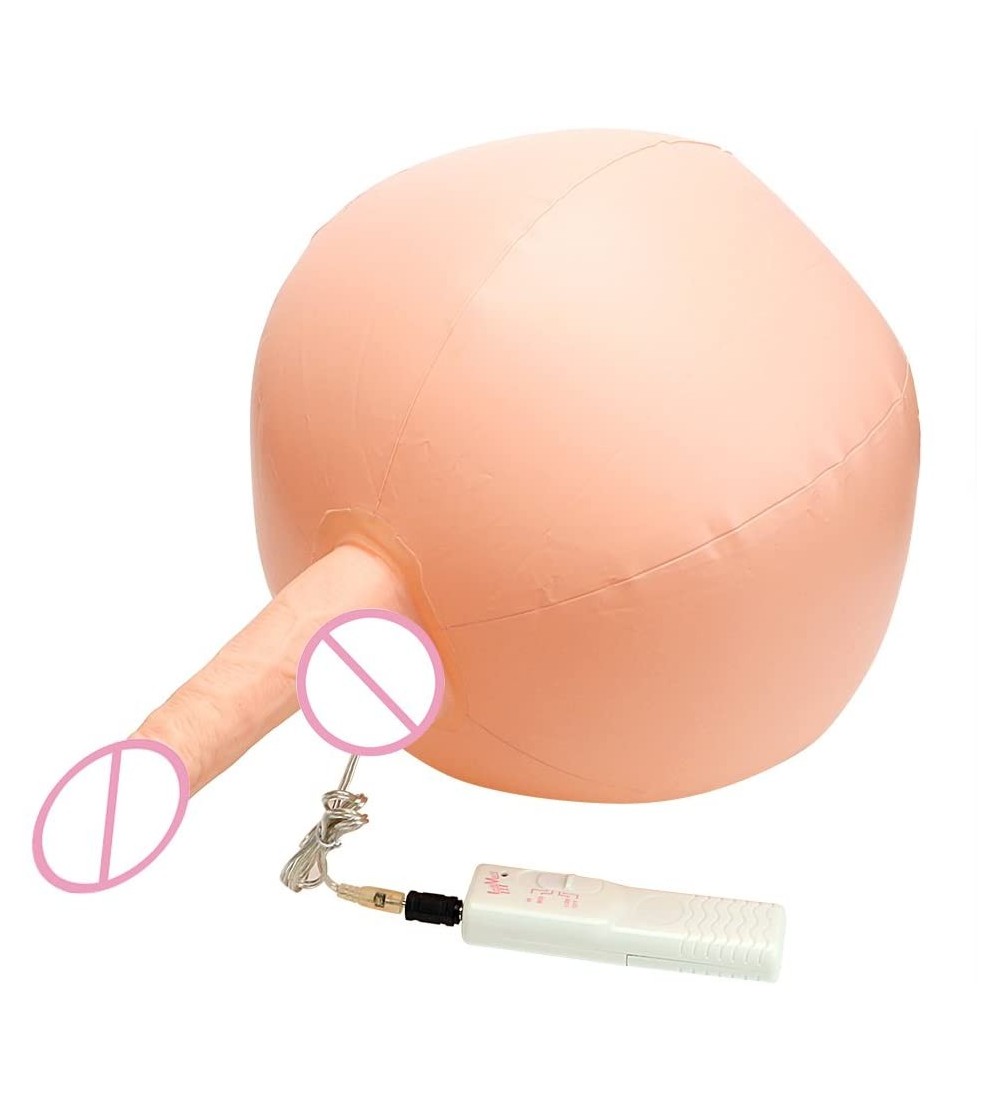 Dildos Artificial Dildo Inflatable Ball Sitting On Vibrator Sex Toys for Women Adult Products Female Masturbation Fake Penis ...