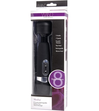 Vibrators Shadow 8 Function Rechargeable Wand Massager - C311N3509WZ $46.63