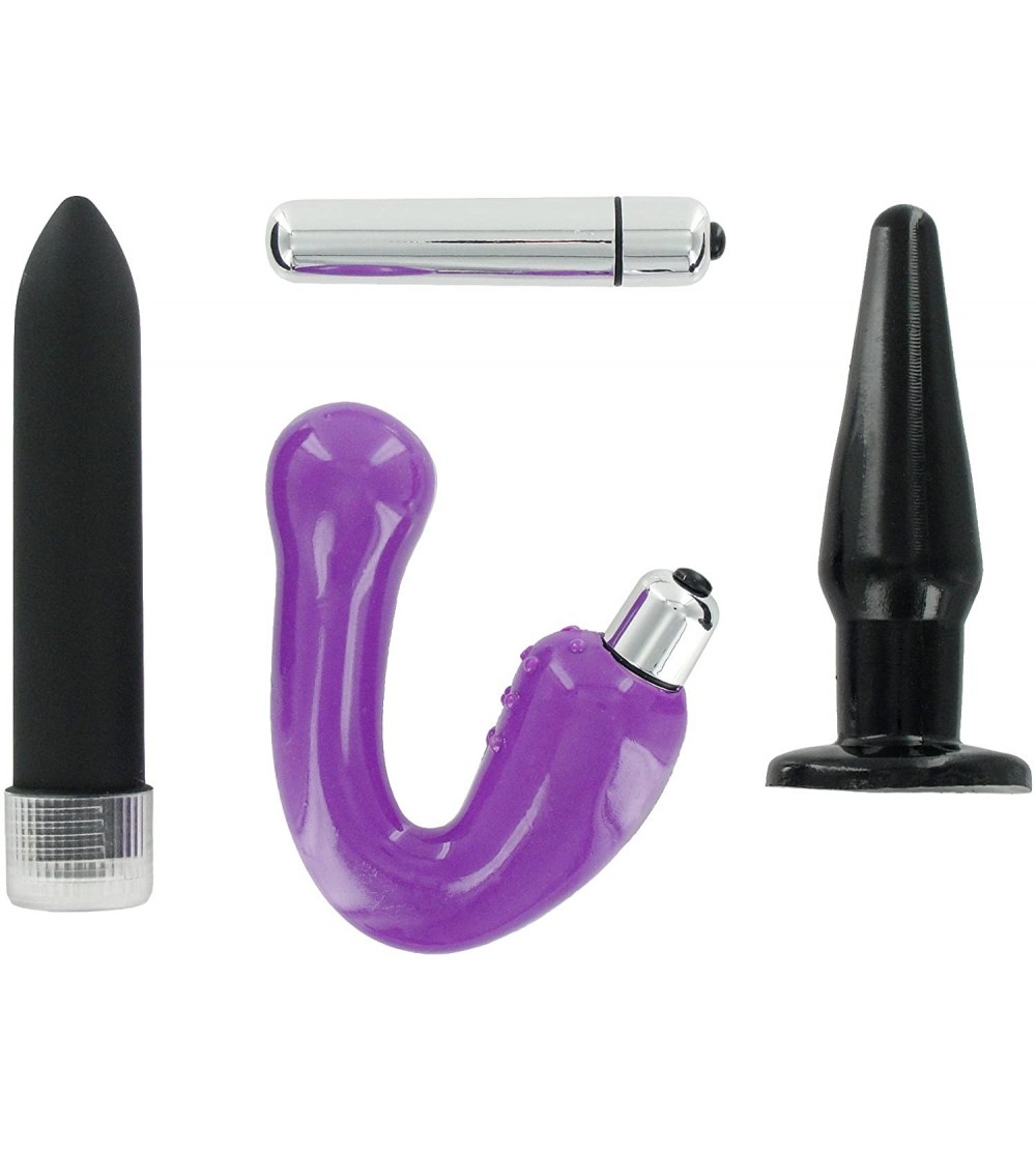 Anal Sex Toys Ravish Me Couple's G-spot Vibrator and Anal Plug Kit - CF119XFTZO7 $19.45