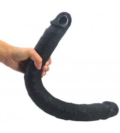 Dildos 18.1 inch Extra Long Double Ended Dildo Flexible Realistic Penis G Spot Vaginal Anal Stimulate Anal Plug for Lesbian F...