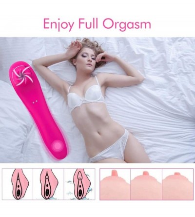 Vibrators Clitoral Sucker G Spot Vibrator with 10 Sucking Intensities 10 Strong Vibration Modes- 2 in 1 Waterproof Rechargeab...