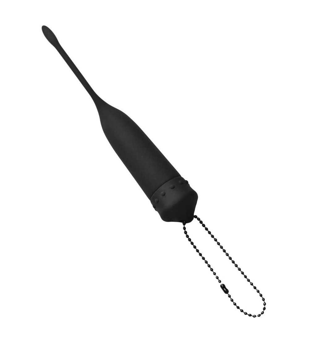 Catheters & Sounds Cadence Vibrating Silicone Sound- Black (AC882) - C911EK00DRN $23.25