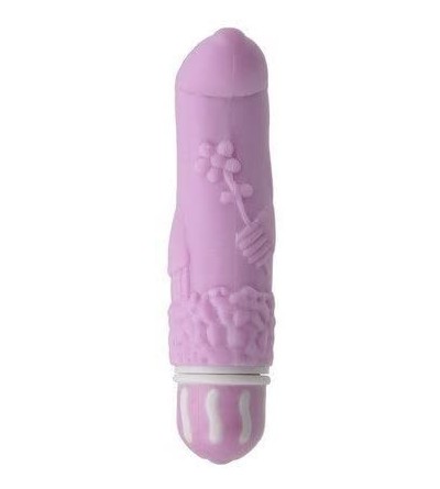 Vibrators Happy Purple Violet Sweetheart Vibrator- Textured Shaft Waterproof Vibrators-Adult Sex Toys for Female-Sex Product ...