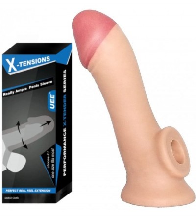 Dildos Incredible Big Fat Dick Ride On Colossus Cock Girth Enhancer Penis-Extender Sleeve Penis-Extension - CY1855KAGEW $29.97
