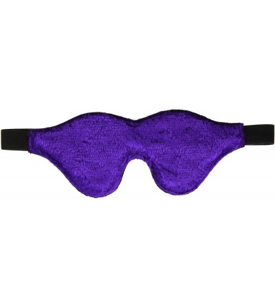 Blindfolds Fur Lined Blindfold- Purple - Blindfold- Purple - C911HED1RLJ $13.38