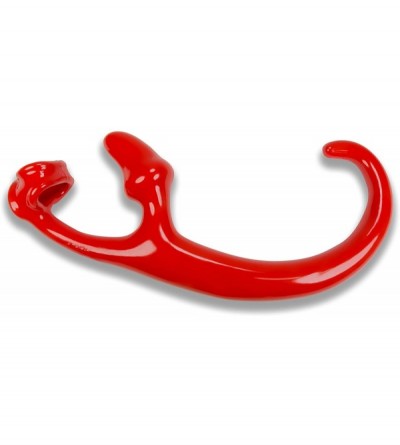 Anal Sex Toys Alien Tail Buttplug with Built-in Cocksling (Red) - Red - CV1287UDTSV $104.10