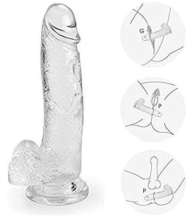 Dildos 9 inch Large Realistic Feeling- Lifelike Big Size Suction Cup Mǎssǎge Wand Toys with Suction Cup - CU194T9680G $12.67