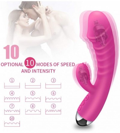 Vibrators Sex Toys Stimulator- 8 Speeds 20 Vibration Patterns G Spot Vibrators for Women Waterproof and Adults Couples (Pink)...
