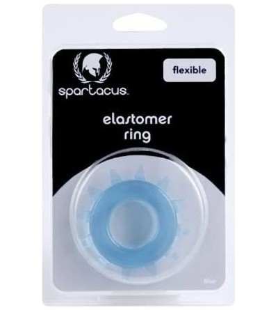 Penis Rings Stud Elastomer C Ring- Blue - Blue - CA112P6X33P $23.67