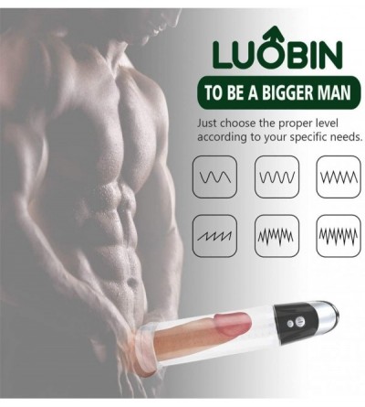 Pumps & Enlargers Penispumps for Men Massag Enlargement Device Pleasure Pennǐs Vacuum Pump with Suction Intensities for Stron...