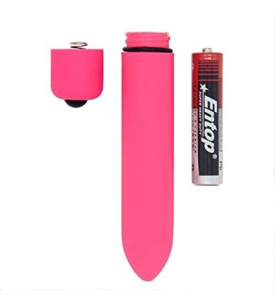 Vibrators Waterproof 10 Frequency Mini Bullet Vibrador for Female Adult Pleasure Vibrating Rod Women Toy (Silver) - Silver - ...