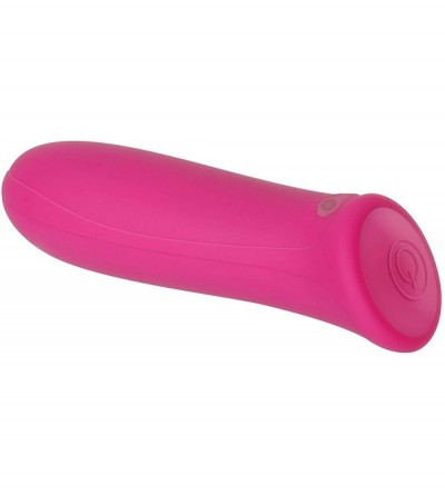 Vibrators Pretty in Pink Silicone Rechargeable Personal Vibrator- 3.5 Inch- Pink - CV12NGGQELS $20.50
