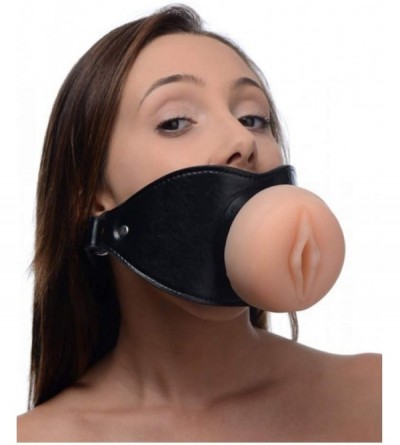 Gags & Muzzles Pussy-Face Pussy Boy Mouth Gag - CK1844YMDLG $20.30