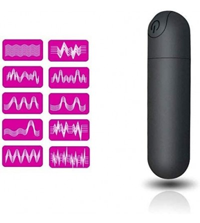 Vibrators G Spot Bullet Vibrator - Mini Waterproof USB Rechargeable Nipple Clitoris Stimulator- 10 Modes Portable Orgasm Vagi...