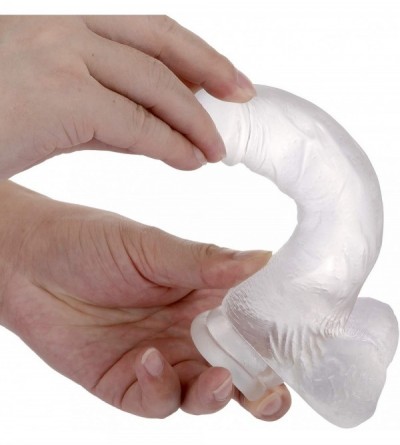Dildos 8.9 Inch Realistic Dildo- Body-Safe Material Lifelike Huge Penis with Strong Suction Cup for Hands-Free Play for Women...
