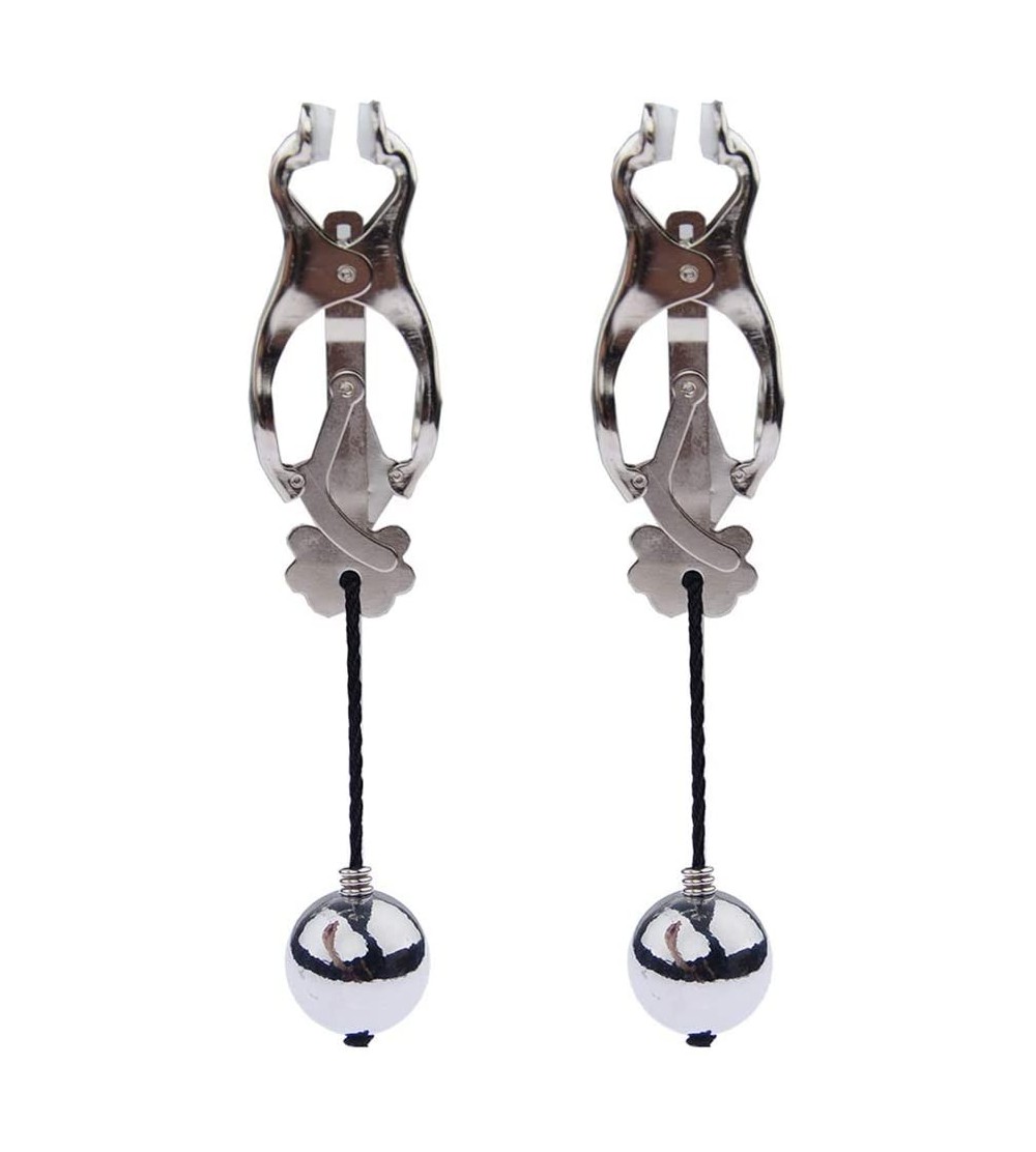 Restraints Nipple Clamps Sex Play for Women Pleasure- Weight-Bearing Pendant Breast Clamps in Butterflies Clip- BDSM Sex Toys...