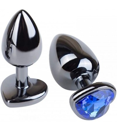 Anal Sex Toys Heart Shaped Stainless Steel Anal Butt Plugs Anal Trainer Toys- Personal Massager for Unisex Masturbation (Smal...