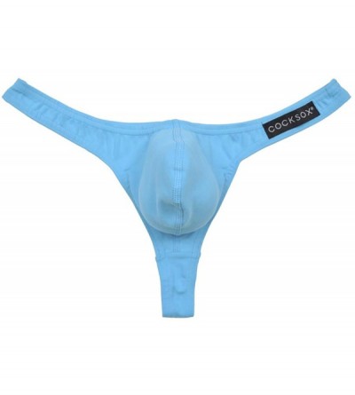 Dildos Sexy Men's Underwear Thong - Baseline Blue - CO197CUWN92 $47.90