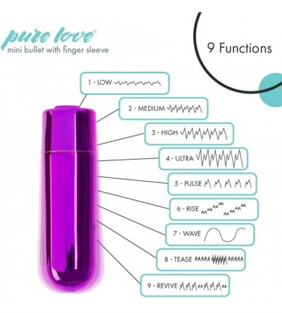 Vibrators Portable Finger Vibrator- Rechargeable- Purple - Purple - CP18UAXUAXG $16.36