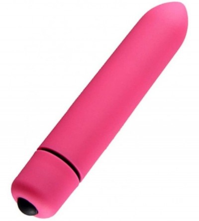 Vibrators Mini Bullet Vibrator Silicone Adult Sex Massage Toy 1x AAA Battery- Easy Replace Last Longer ! (Pink) - Pink - C818...