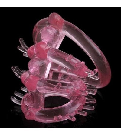 Penis Rings Delay Ring for Men-Men's Penis Sleeves Silicone Finger Cock Ring Penis Sexy Toys Adult Product - Multi - CU18OX6T...