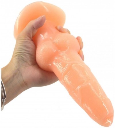 Dildos Realistic Animal Huge Dildo with Strong Suction Cup Animal Penis 8 Inch Dog Dildo Anal Vaginal Stimulation for Men Wom...