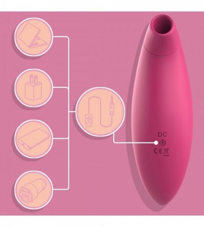 Vibrators Dolphamine Clitoral Sucking Vibrator for G spot and Clit Stimulation with 7 Suction Levels and 10 Vibration Pattern...