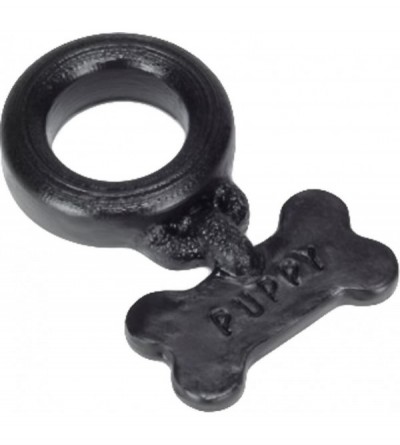 Penis Rings Puppy Cock Ring Black - Black - CI11Q0LBPX1 $25.86