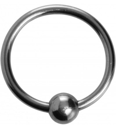 Penis Rings Steel Ball Head Penis Ring- 1.5 Inches - C0114BZUJ0X $8.53