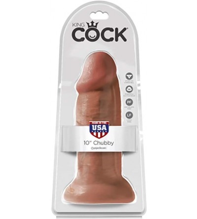 Penis Rings King Cock Chubby Tan- 10 Inch- Assorted - CZ18I4WNM6Q $32.05