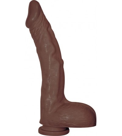 Dildos All American Ultra Whoopers Dong- Brown- Curved- 11 Inch - Brown- Curved - C9185NQW0OG $68.07