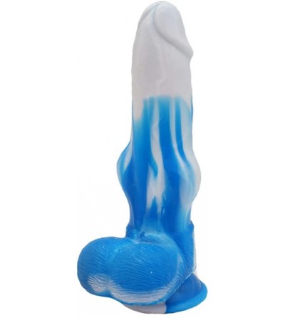 Dildos Dog Dildo Silicone Big Realistic Animal Dildo 8.19' with Suction Cup Wolf Dick Canine Penis Cock Anal Sex Toys for Cou...