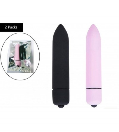Vibrators (2 Packs) Portable Multi-Speed Cordless Wand Massager- 10 Different Patterns Mini Personal Tool for Body Therapeuti...