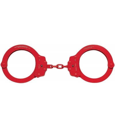 Restraints Chain Handcuff Model 750- Color-Plated - Red Finish - C31162FPYBT $60.32